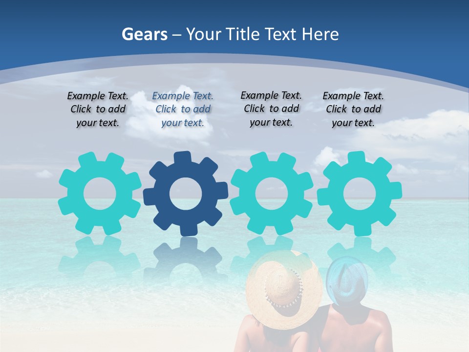 Leisure Travel Happiness PowerPoint Template