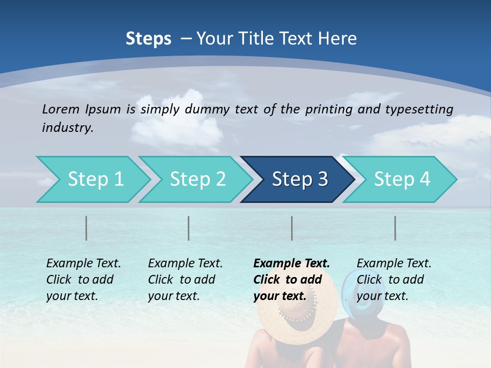 Leisure Travel Happiness PowerPoint Template