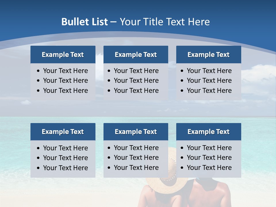 Leisure Travel Happiness PowerPoint Template