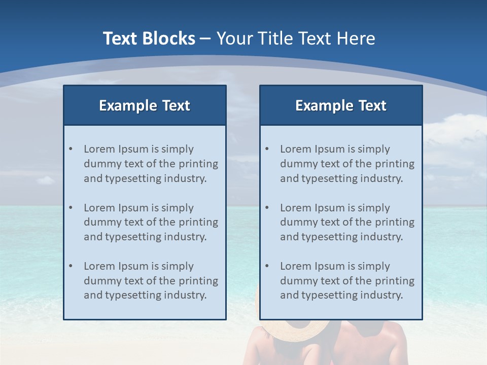 Leisure Travel Happiness PowerPoint Template