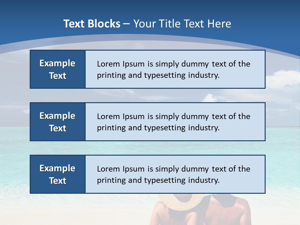 Leisure Travel Happiness PowerPoint Template