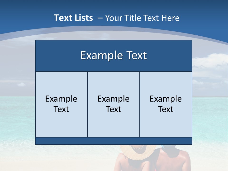 Leisure Travel Happiness PowerPoint Template