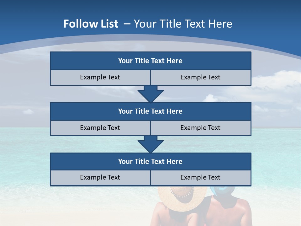 Leisure Travel Happiness PowerPoint Template