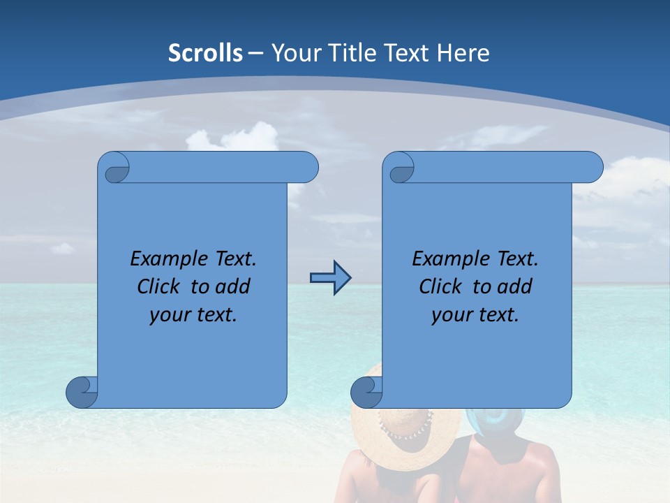 Leisure Travel Happiness PowerPoint Template