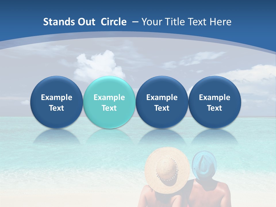 Leisure Travel Happiness PowerPoint Template