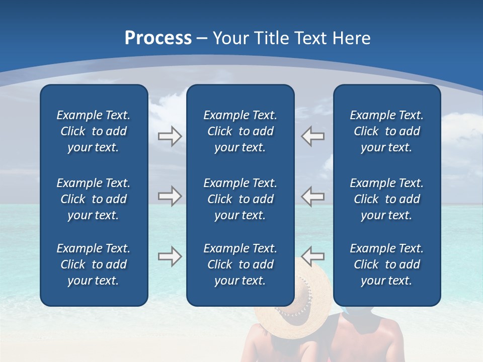 Leisure Travel Happiness PowerPoint Template