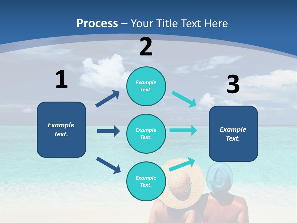 Leisure Travel Happiness PowerPoint Template