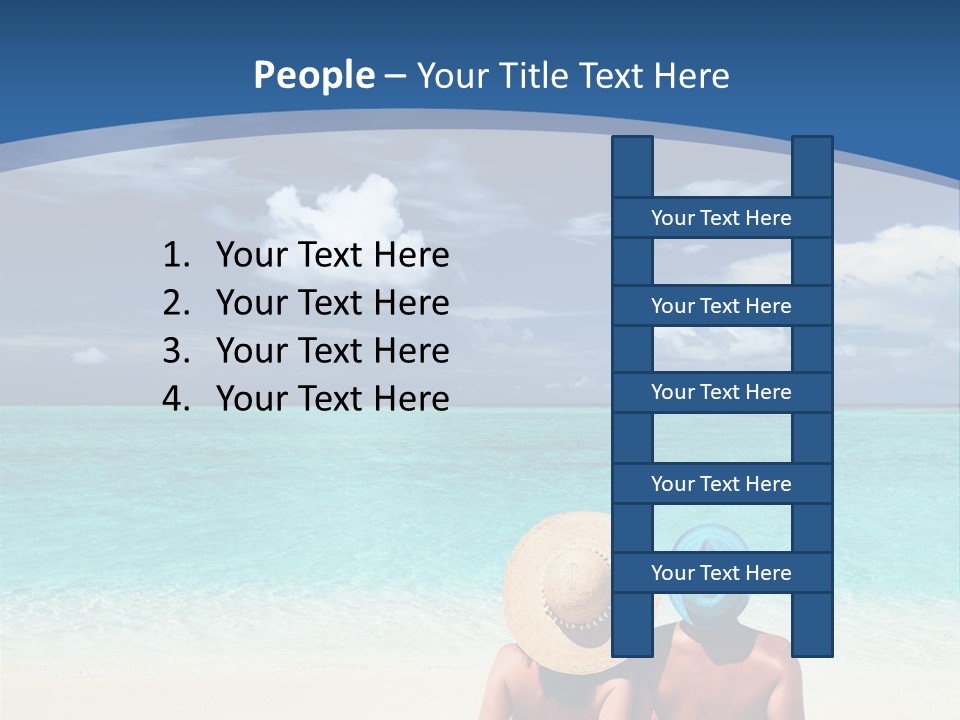 Leisure Travel Happiness PowerPoint Template