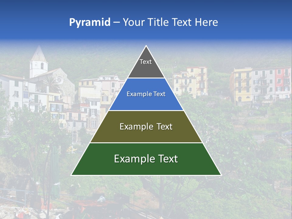 Harbour Sea Mountain PowerPoint Template