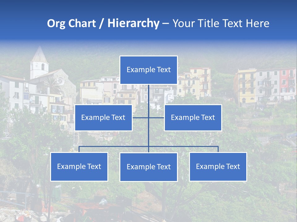 Harbour Sea Mountain PowerPoint Template