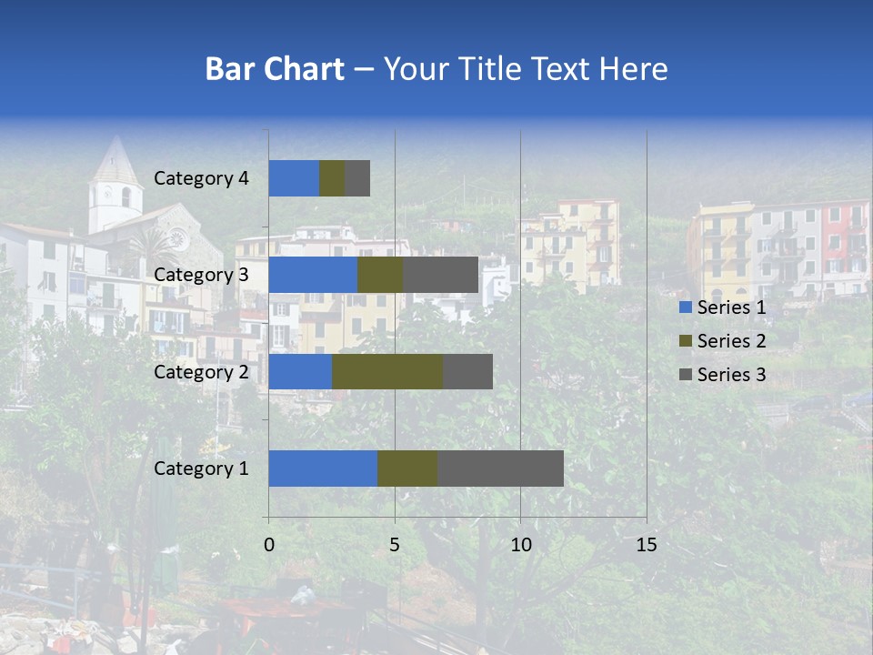 Harbour Sea Mountain PowerPoint Template