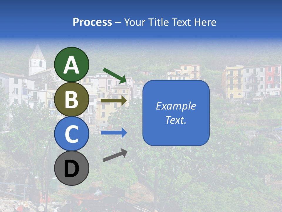 Harbour Sea Mountain PowerPoint Template