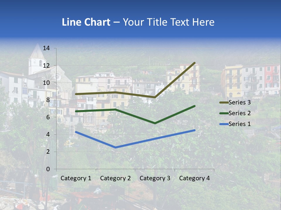 Harbour Sea Mountain PowerPoint Template