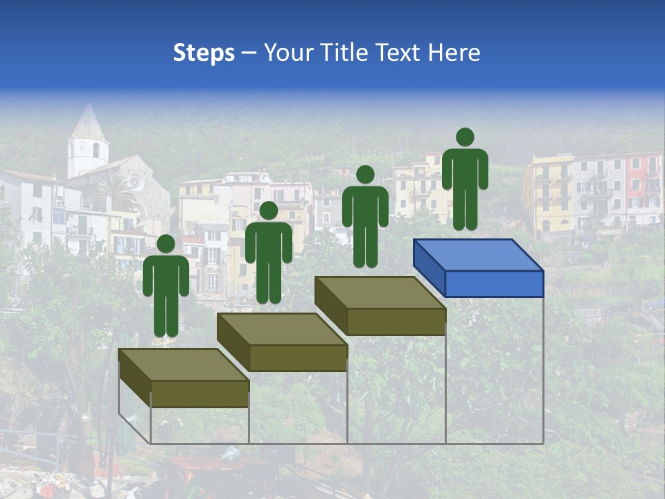 Harbour Sea Mountain PowerPoint Template