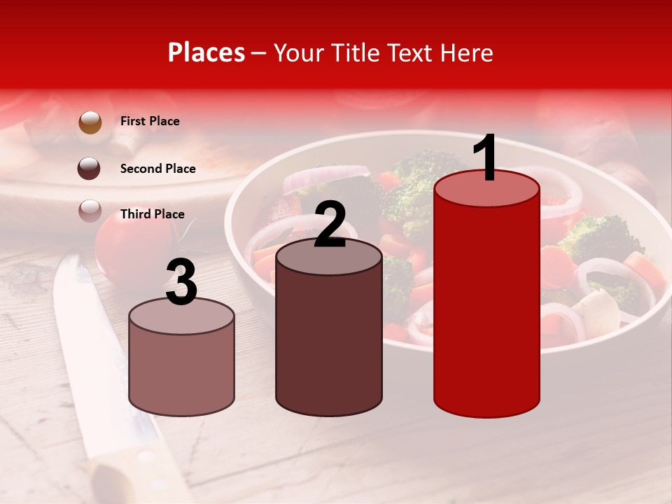 Table Cooking Cutting PowerPoint Template