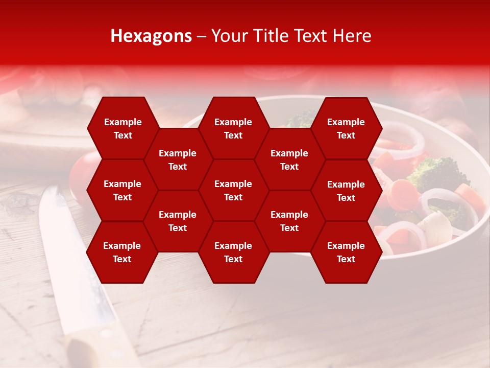 Table Cooking Cutting PowerPoint Template