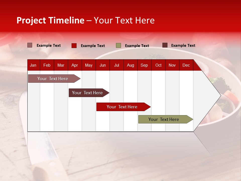 Table Cooking Cutting PowerPoint Template