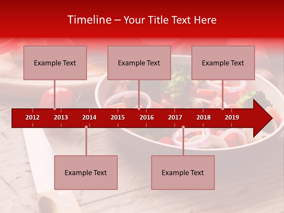 Table Cooking Cutting PowerPoint Template