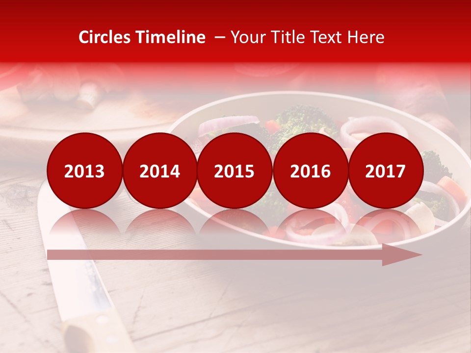 Table Cooking Cutting PowerPoint Template