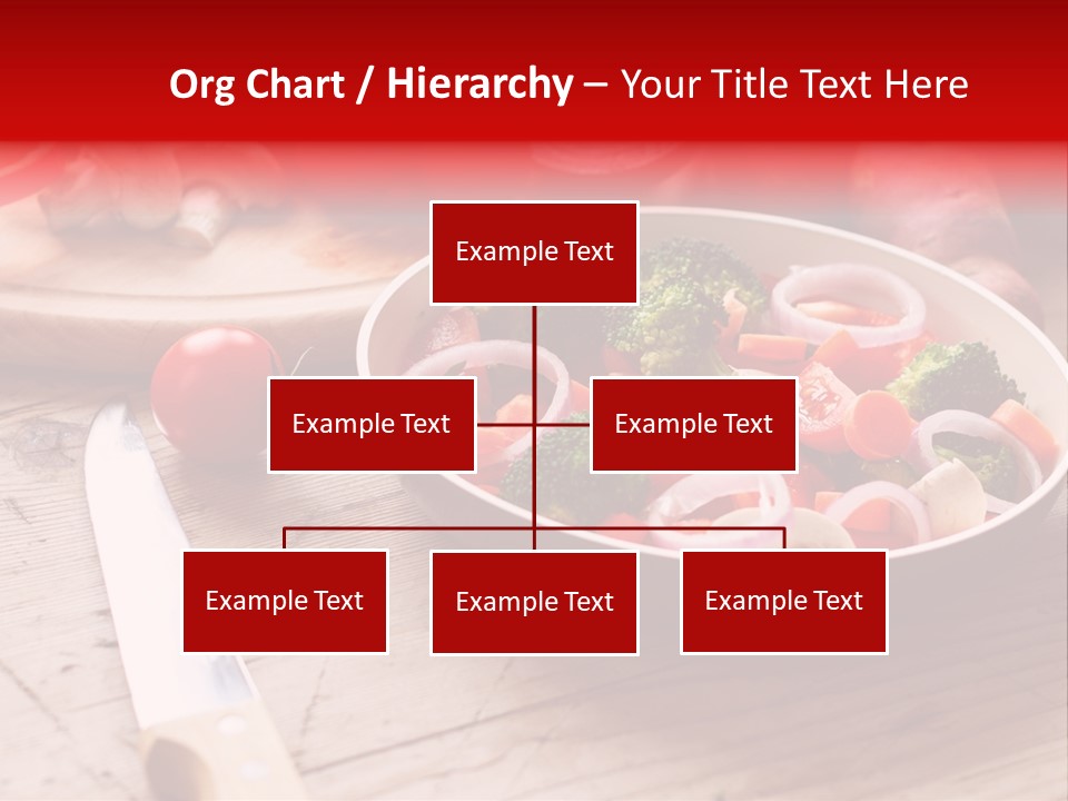 Table Cooking Cutting PowerPoint Template