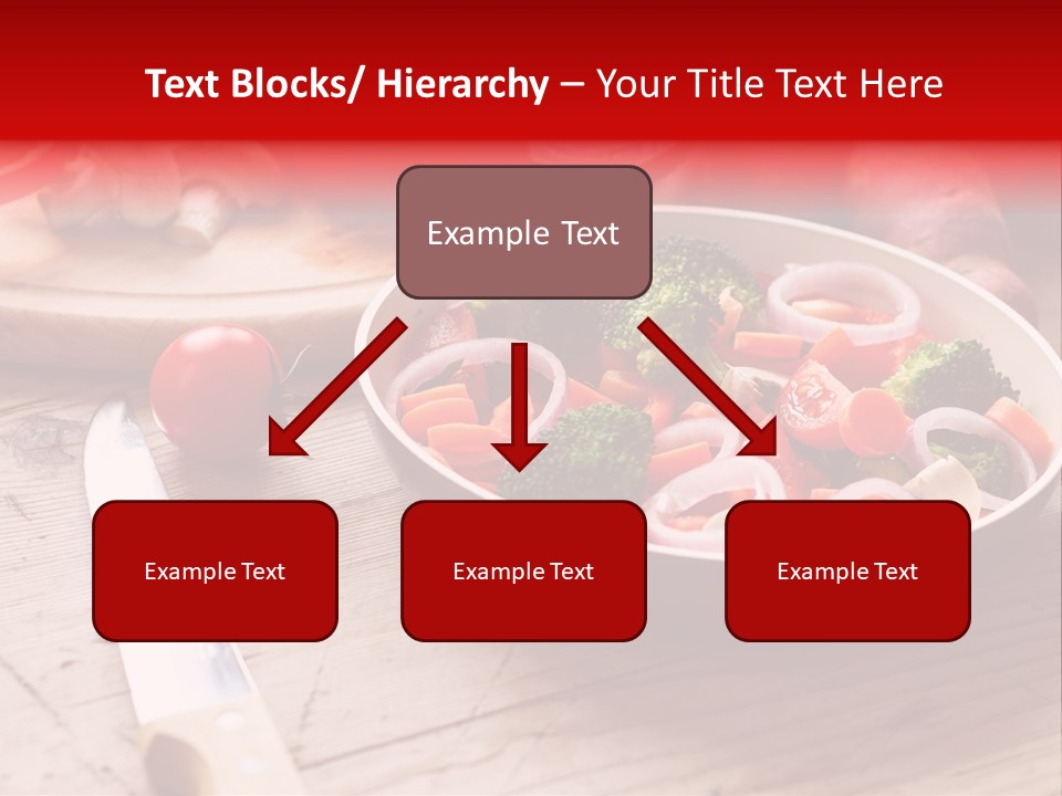 Table Cooking Cutting PowerPoint Template