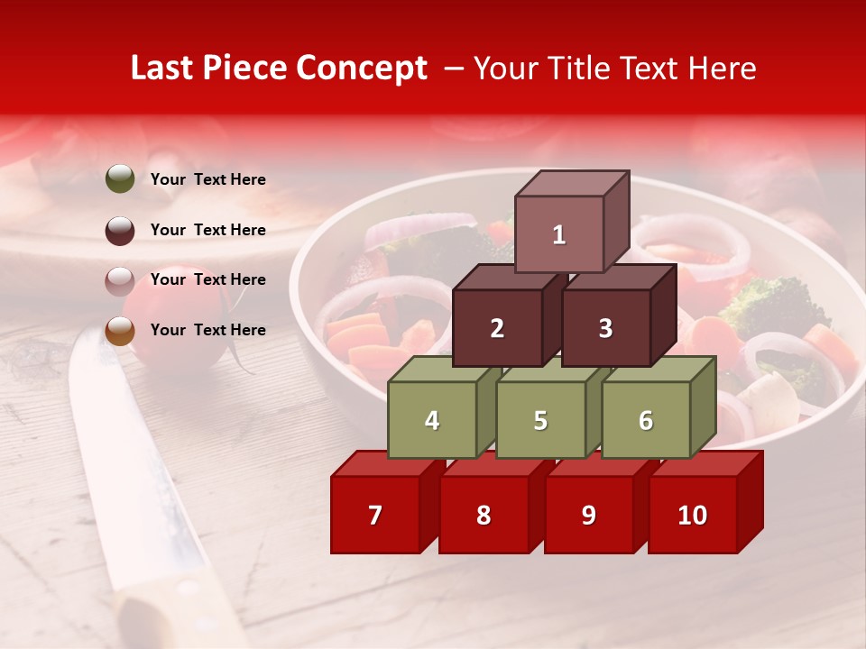 Table Cooking Cutting PowerPoint Template