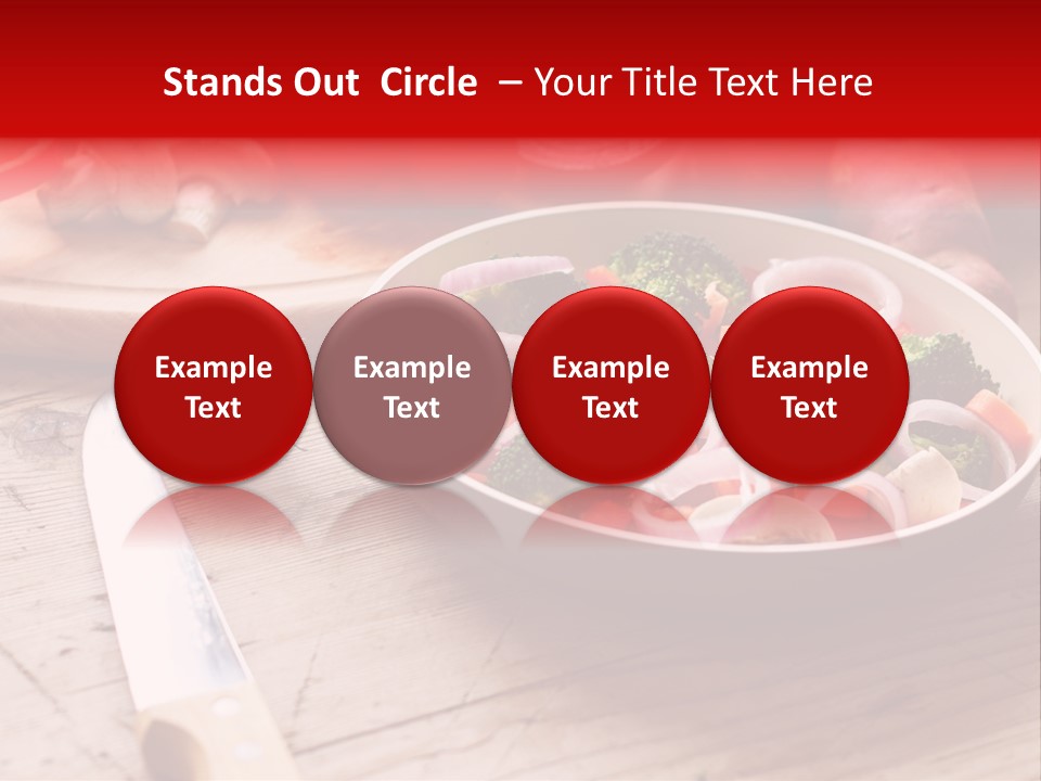 Table Cooking Cutting PowerPoint Template