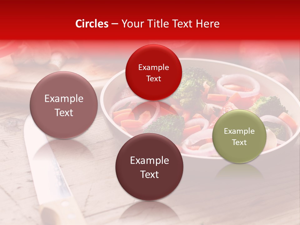 Table Cooking Cutting PowerPoint Template