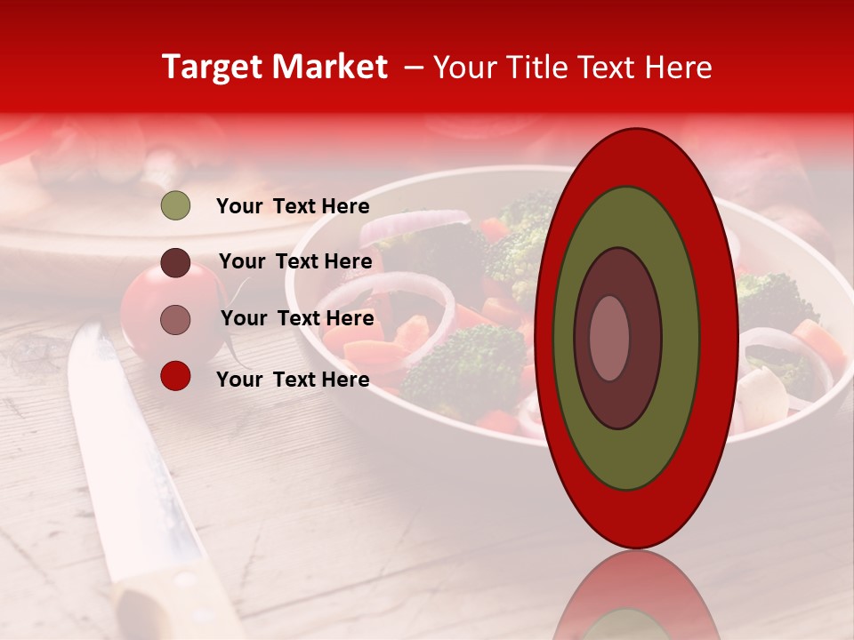 Table Cooking Cutting PowerPoint Template