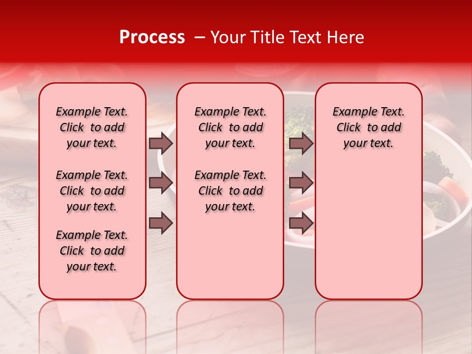 Table Cooking Cutting PowerPoint Template