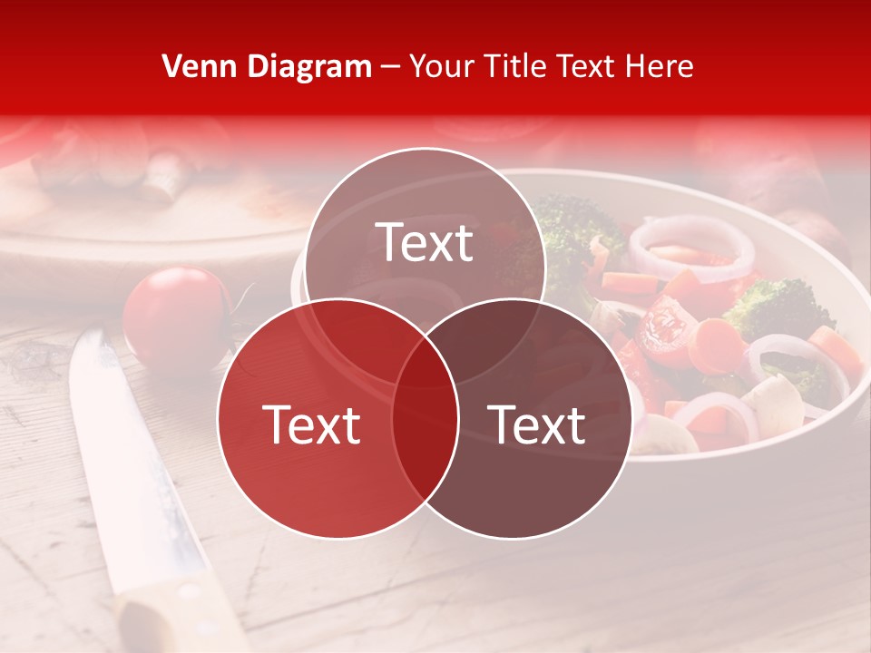 Table Cooking Cutting PowerPoint Template