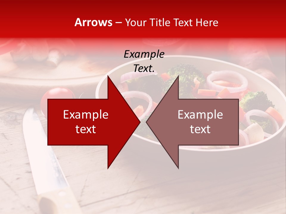Table Cooking Cutting PowerPoint Template