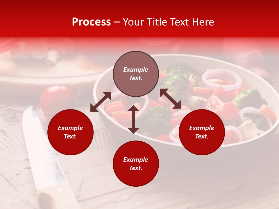 Table Cooking Cutting PowerPoint Template