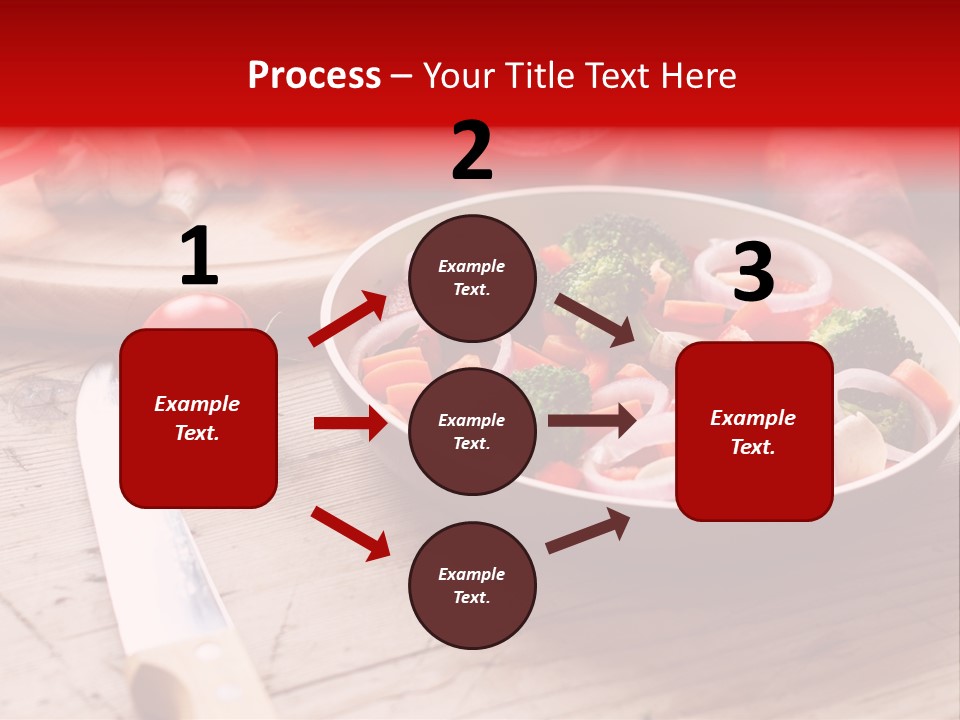 Table Cooking Cutting PowerPoint Template