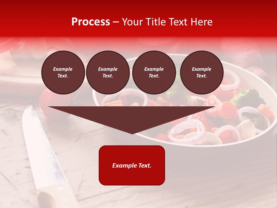 Table Cooking Cutting PowerPoint Template