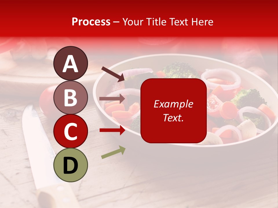 Table Cooking Cutting PowerPoint Template