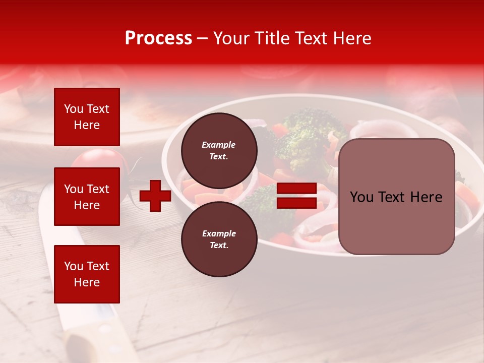 Table Cooking Cutting PowerPoint Template