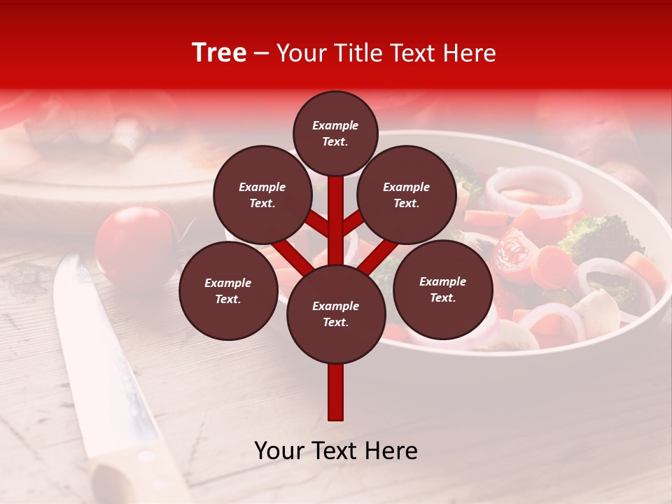 Table Cooking Cutting PowerPoint Template