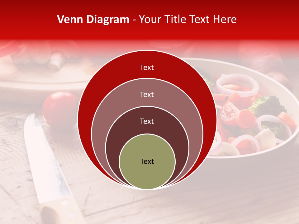 Table Cooking Cutting PowerPoint Template