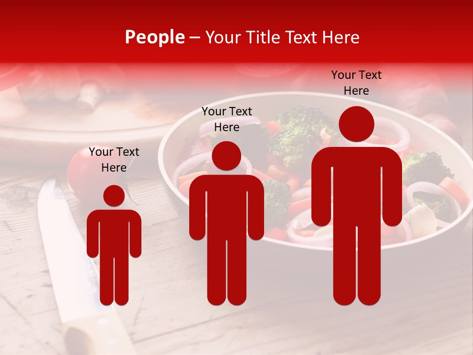 Table Cooking Cutting PowerPoint Template