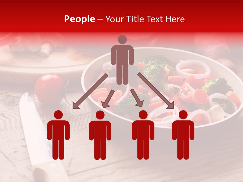 Table Cooking Cutting PowerPoint Template