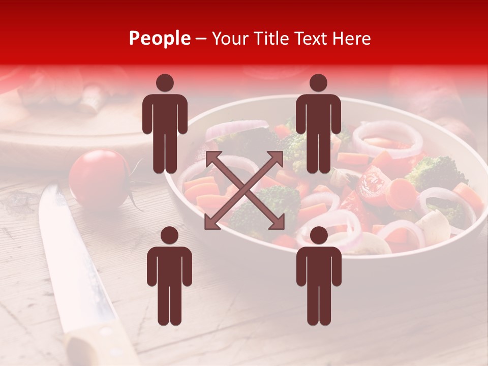 Table Cooking Cutting PowerPoint Template