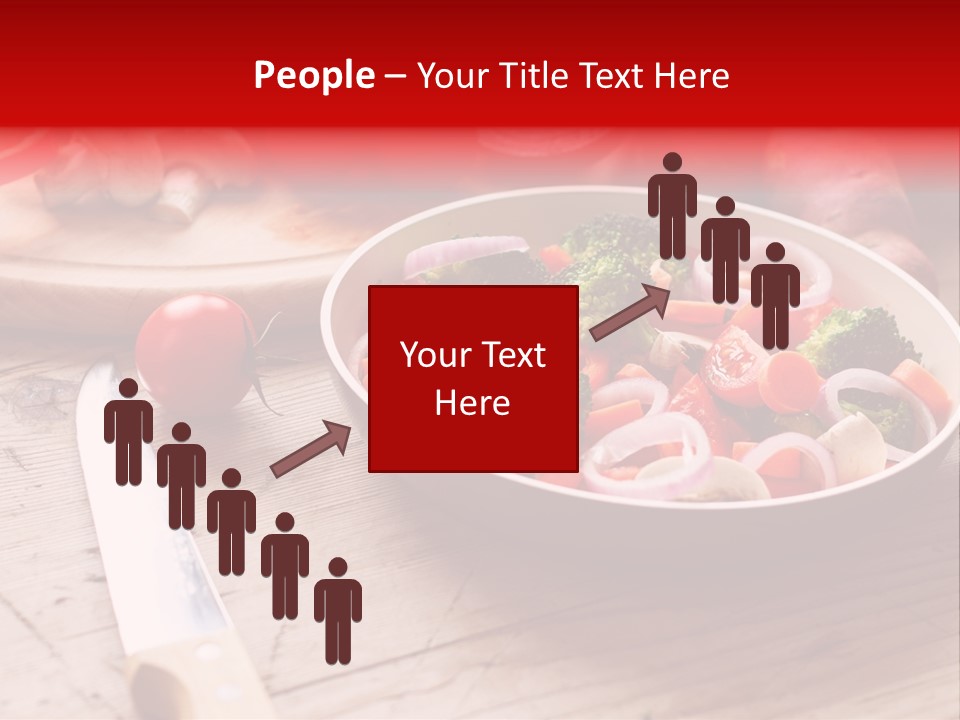 Table Cooking Cutting PowerPoint Template