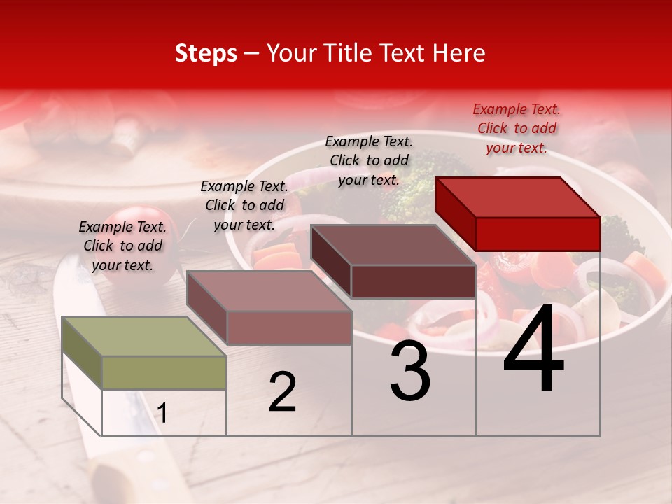 Table Cooking Cutting PowerPoint Template