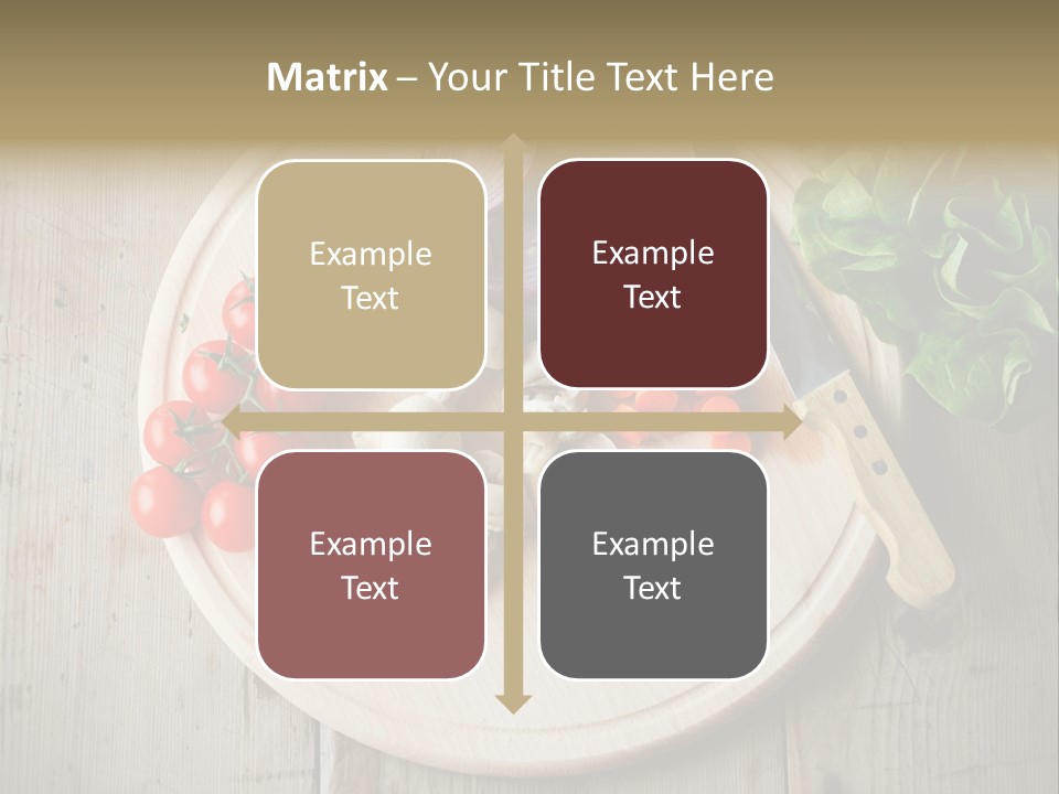 Vitamin Agriculture Color PowerPoint Template