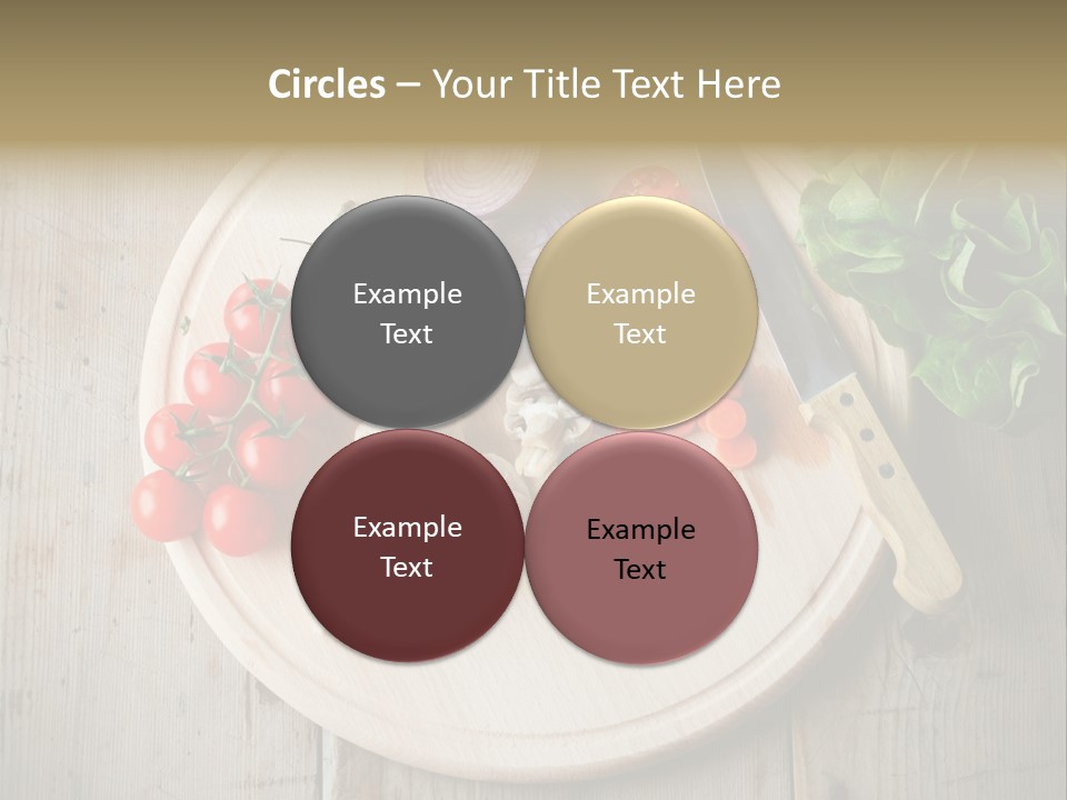 Vitamin Agriculture Color PowerPoint Template