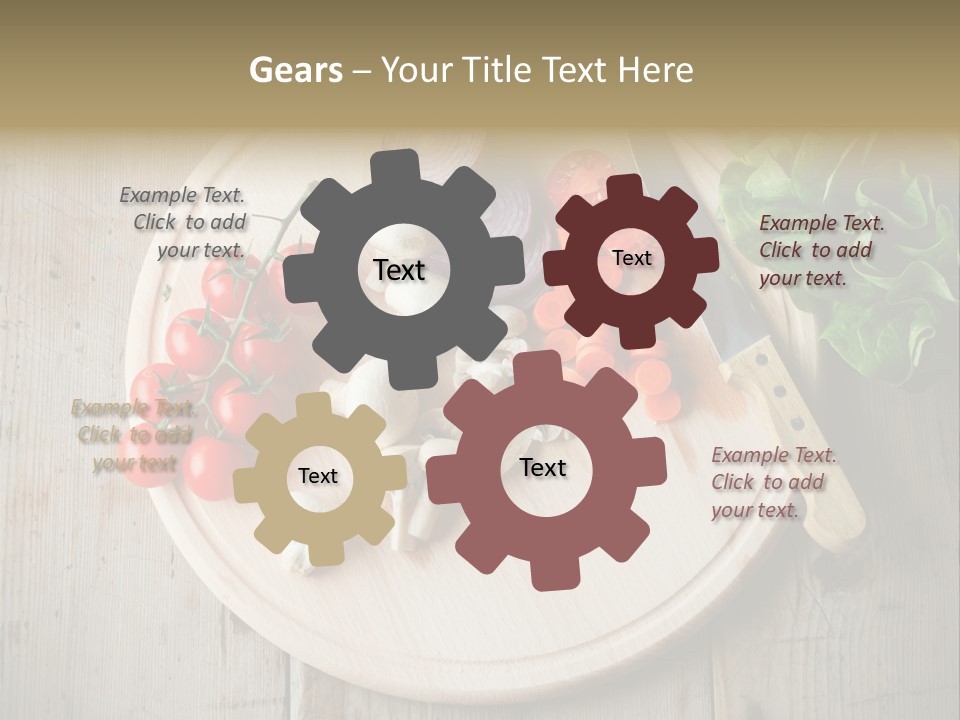 Vitamin Agriculture Color PowerPoint Template