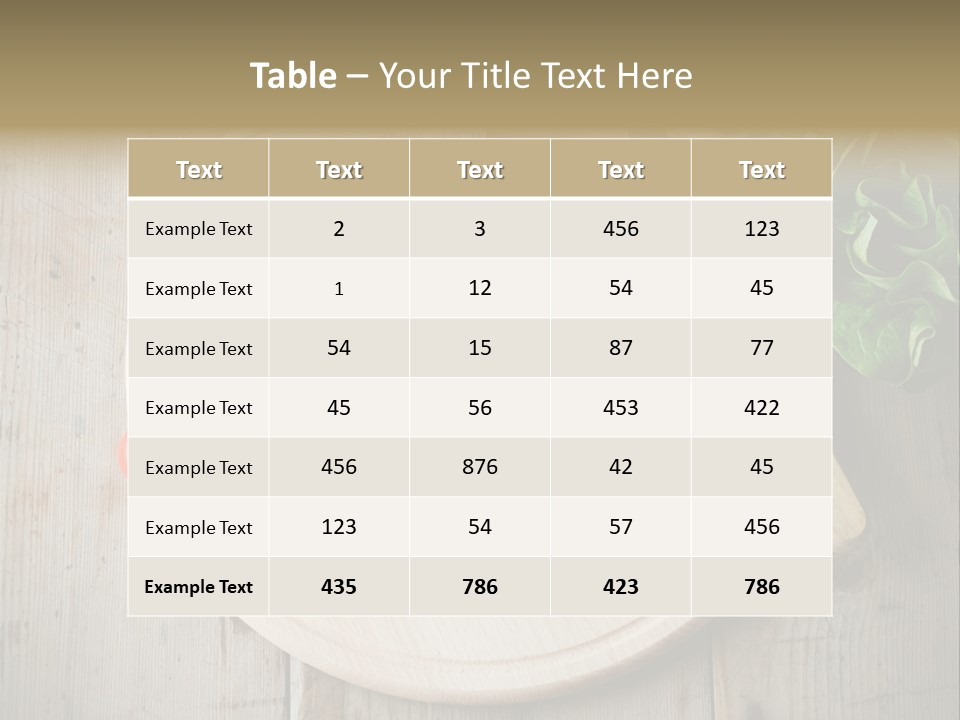 Vitamin Agriculture Color PowerPoint Template