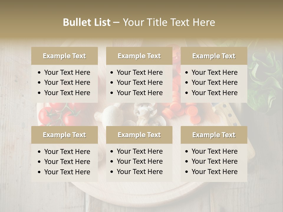 Vitamin Agriculture Color PowerPoint Template