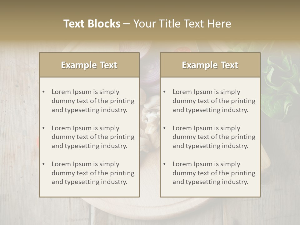 Vitamin Agriculture Color PowerPoint Template